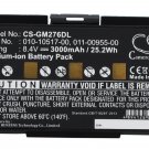 GM276DL Battery CS for GARMIN GPS MAP 2xx, 3xx, 4xx, 3000 mAh