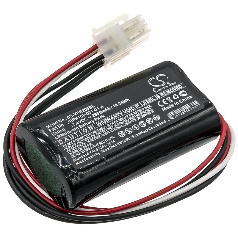 VFR200BL Battery CS for VeriFone serie Ruby, 2600 mAh
