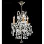 James R. Moder 3 Light Charleston Chandelier, Antique Bronze