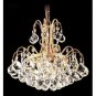 Crystal Jacqueline Three Light Mini Chandelier by James Moder Lighting