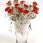 12 Red/Platinum Roses