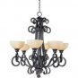 OPHELIA 6 LT CHANDELIER