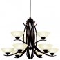 Kichler Bellamy Olde Bronze Nine-Light Chandelier