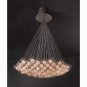 Hydrogen 85 Light Chandelier in Satin Nickel