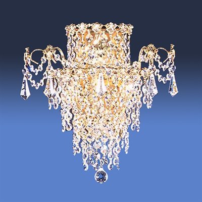 Empress Collection Tall Semi-Flush Mount