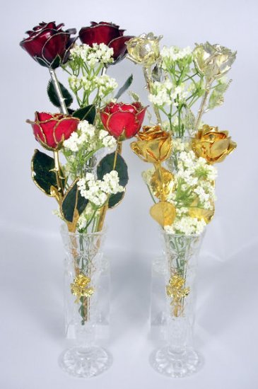 8" Anniversary Roses