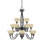 Del Amo - Fifteen Light Chandelier