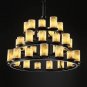 Dakota 36-Light 3-Tier Ring Chandelier
