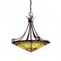Pompeian Mosaics Inverted Pendant