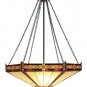 Landmark Lighting Filigree Inverted Pendant.