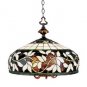 English Ivy 6 Light Pendant In Tiffany Bronze