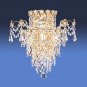 4 Light Empress Tall SemiFlush Semi Flush Ceiling