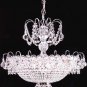 Crystal Vanessa Nine Light Chandelier