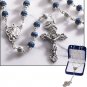 Dark Blue Marble Rosary