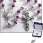 Amethyst Marble Rosary