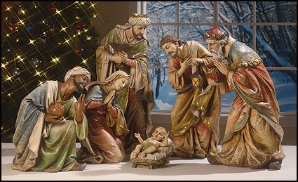 Behold, the King Nativity Set