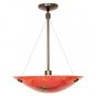 Veneto Red Suspension Halogen Pendant