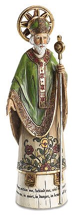 St Patrick Figurine
