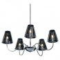 ET2 Chic Chrome Five-Light Chandelier
