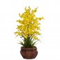 Dancing Lady w/Decorative Vase Silk Flower Arrangement