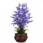 Dancing Lady w/Decorative Vase Silk Flower Arrangement