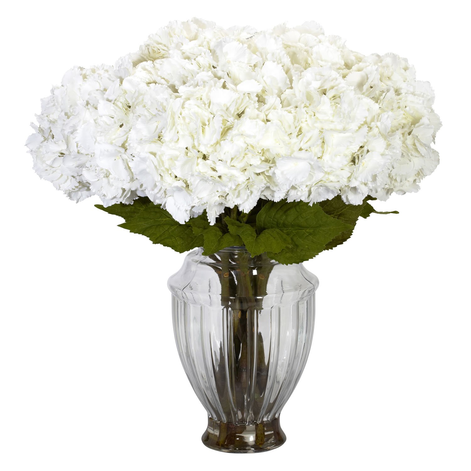 Large Hydrangea Silk Flower Arrangement