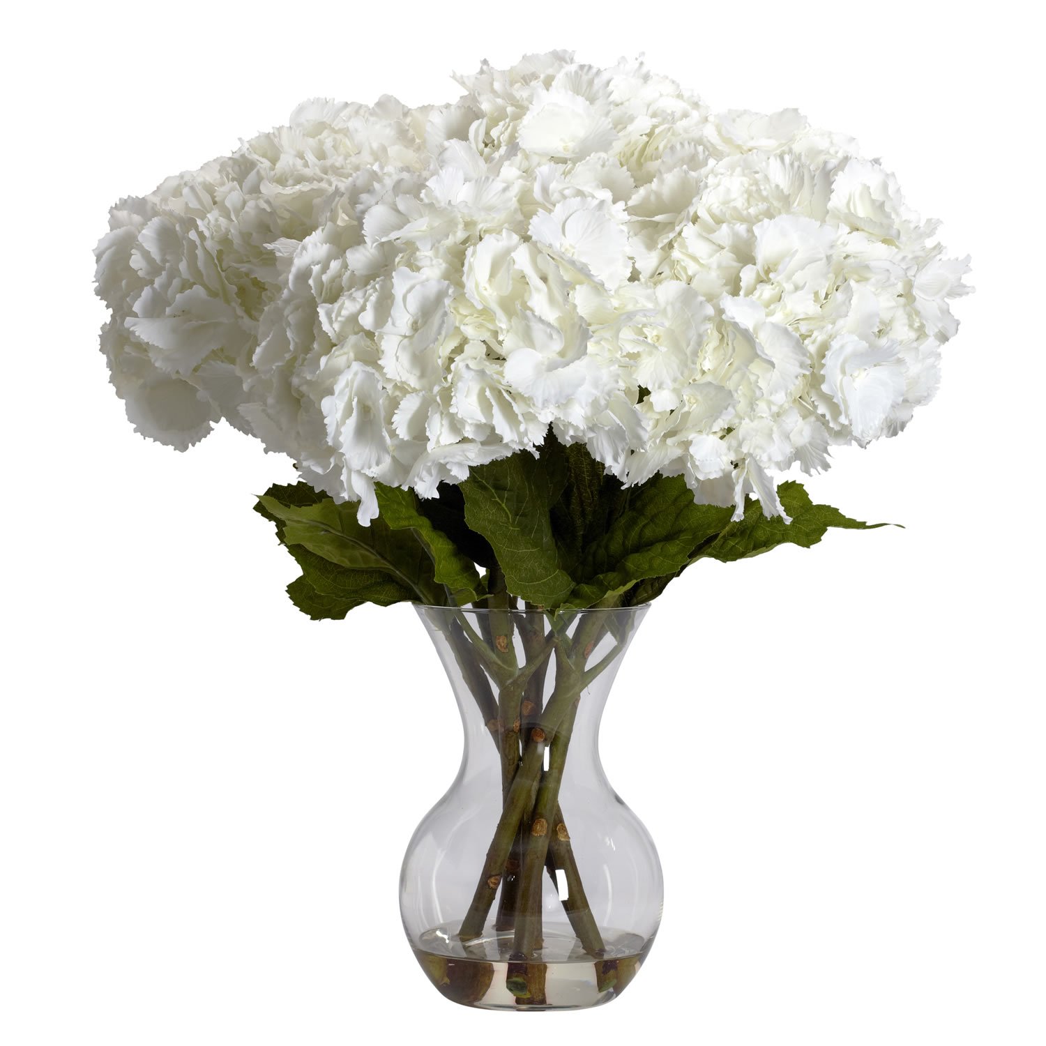 Large Hydrangea Silk Flower Arrangement