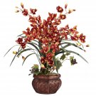 Cymbidium Silk Arrangement.