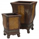 Decorative Wood Planters