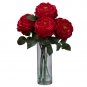 Fancy Rose Silk Flower Arrangement