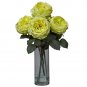Fancy Rose Silk Flower Arrangement