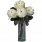Fancy Rose Silk Flower Arrangement