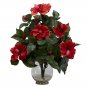 Hibiscus Silk Flower Arrangement