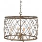Dury - Four Light Pendant by Quoizel Lighting