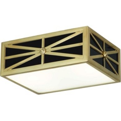 Mary Mcdonald Directoire - Two Light Small Flush Mount by Robert Abbey Lighting