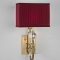 Robert Abbey Mm Ondine 1 Light Wall Sconce in Natural Brass