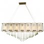Varaluz Lighting Rain Seven-Light Linear