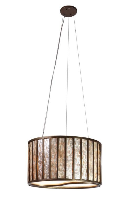 Affinity - Three Light Drum Pendant by Varaluz Lighting
