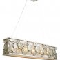 Fascination 5 Light Linear Pendant In Nevada