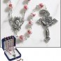 Pink Murano Rosary
