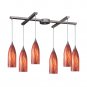 Cilindro - Six Light Pendant 6m by Elk Lighting