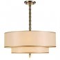 Crystorama Luxo 5 Light Chandelier in Satin Nickel Finish