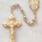 22kt. Gold Over Sterling Rosary