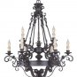 Bourges - Nine Light Chandelier by Savoy House