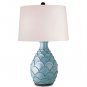 Currey & Company Roehampton Baby Blue One-Light Table Lamp