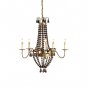 Currey & Company 5 Light Nicollete Chandelier