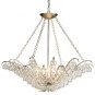 Quantum Four Light Glass Bauble Chandelier