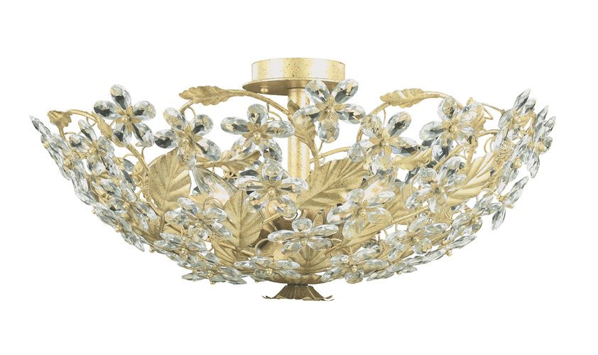 Paris Flea 24 Inch Semi Flush Mount