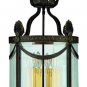 Crystal Six Light Lantern Pendant from the Regal Collection