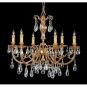 Etta Chandelier 6 lights 496 by Crystorama Lighting